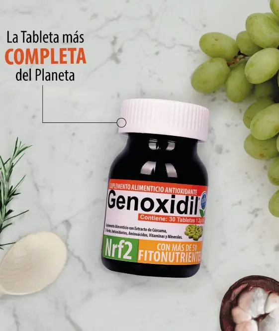 Genoxidil Genoxidil el comprimido mas completo del planeta