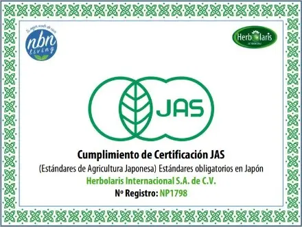 Genoxidil certificacion jas